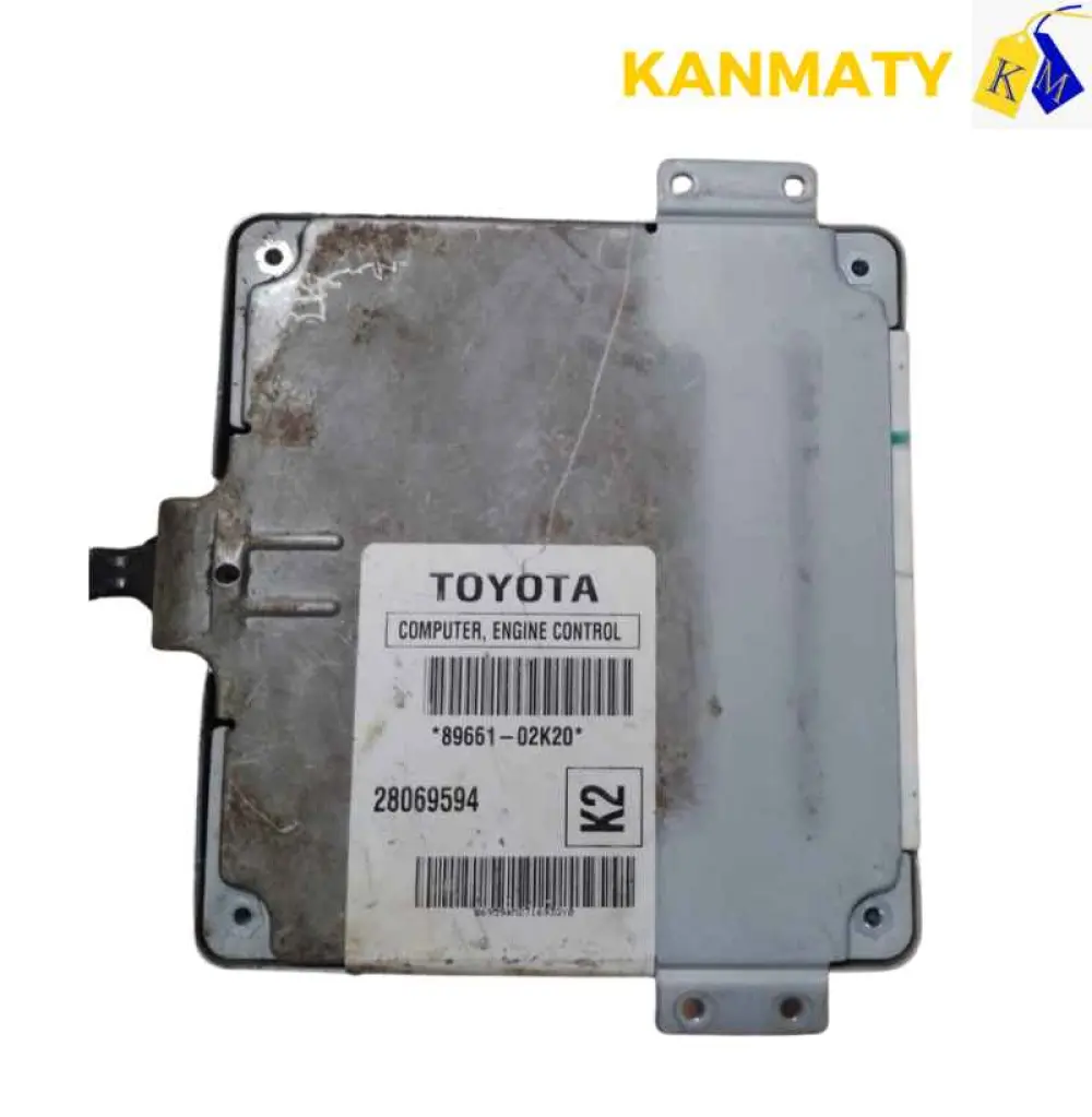 Calculateur moteur Toyota Corolla 2005-2007 1.8L ECU ECM OEM 89661-02K20 28069594 K2 Toyota