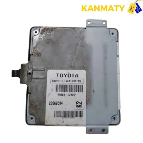 Calculateur moteur Toyota Corolla 2005-2007 1.8L ECU ECM OEM 89661-02K20 28069594 K2 Toyota