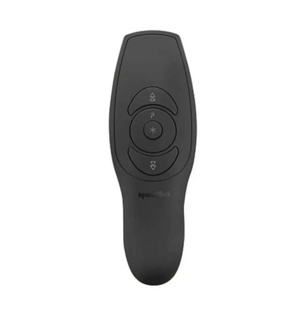 Speedlink Acute Pure Presenter – avec pointeur Laser intégré, sans Fil, Noir