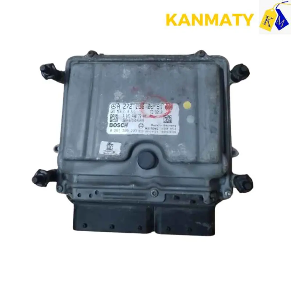 Mercedes-Benz ML350 ML-Class 2007-2009 ECU ECM 0 261 209 203 A 272 153 26 91 A 003 446 78 40 ME9.7 BOSCH Calculateur moteur 