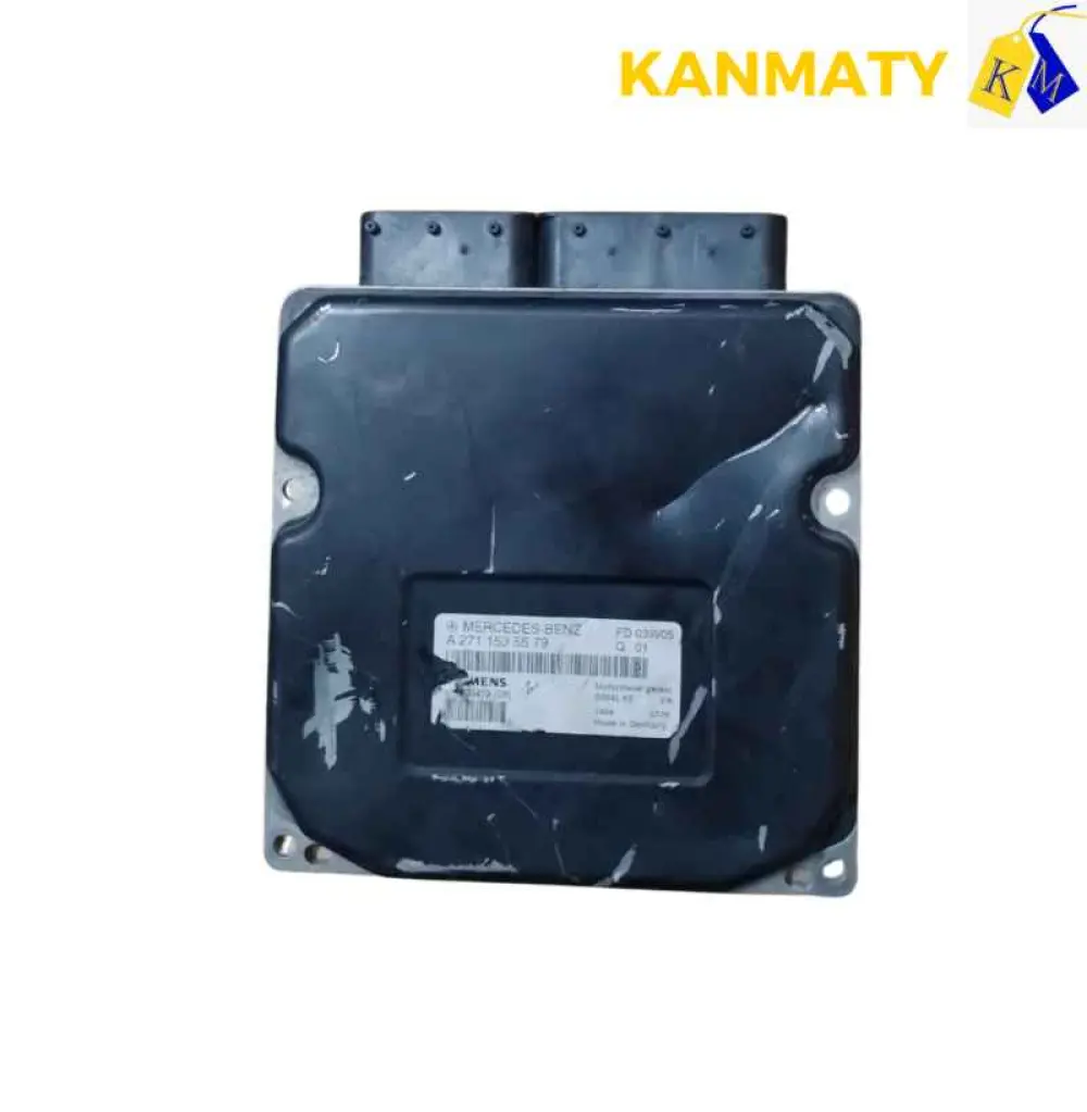Mercedes-Benz W203 W211 CLASSE C 2004 ECU ECM 5WK90489 (08) A 271 153 55 79 A2711535579 SIM4L KE SIEMENS Calculateur moteur