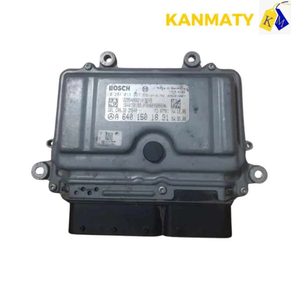 Mercedes 2007 3.2CDI ECU ECM 0 281 013 967 A 640 150 18 91 CRA.32 OM640 B0SCH Calculateur moteur 
