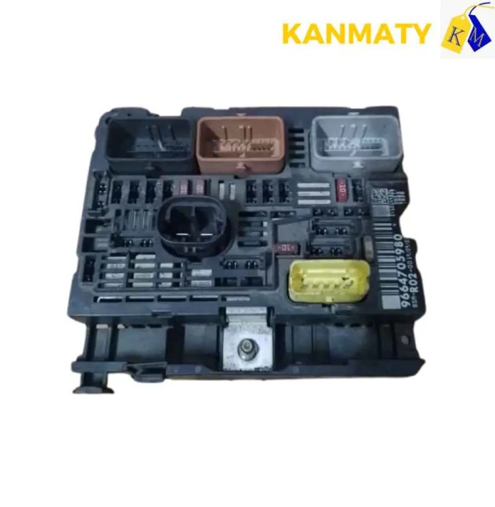 Module BSM Boîte à Fusibles Citroen C4 Picasso C5 III C6 Peugeot 3008 407 5008 RCZ 2009 1.6HDI OEM 9664705980 BSM-R02-0019 Delphi