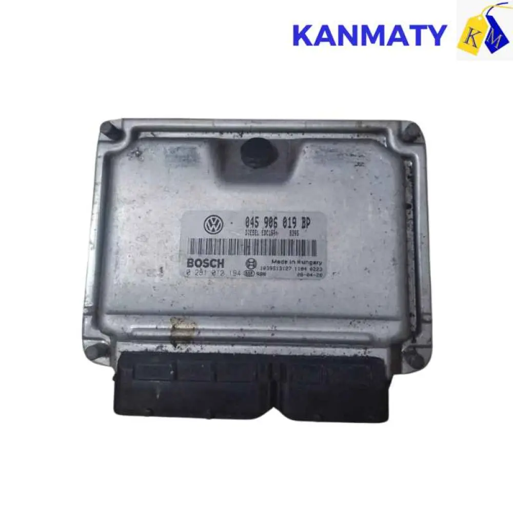VOLKSWAGEN POLO 2008 1.4 TDI ECU ECM OEM 045906019BP 045 906 019 BP 0281012194 0 281 012 194 1039S13127 EDC15P+ 8395 BOSCH Calculateur moteur 
