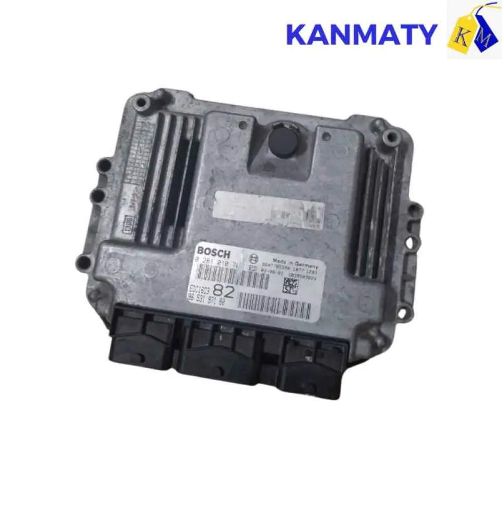 Peugeot 206 2003 1.4 HDI ECU ECM OEM 0281010707 0 281 010 707 9653197180 96 531 971 80 9647785580 EDC16C3 82 BOSCH Calculateur moteur 