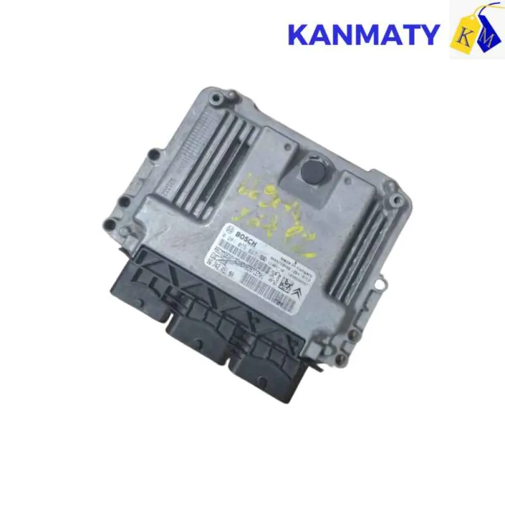 Peugeot Citroën 2011 1.6 HDI ECU ECM OEM 0 281 015 847 0281015847 96 742 451 80 9674245180 9666729580 EDC17C10 BOSCH Calculateur moteur 