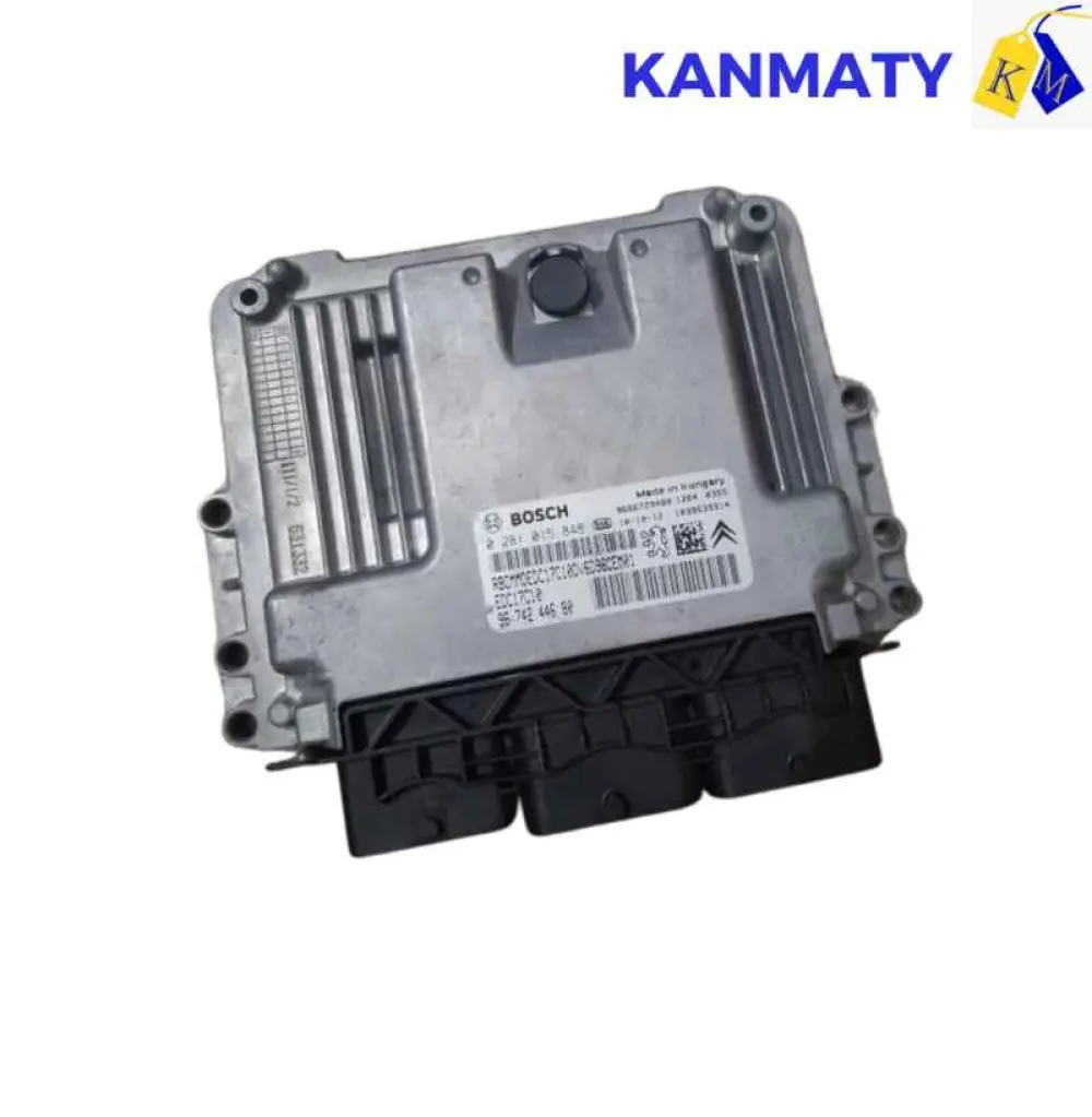 Peugeot Citroen 2010 1.6 HDI ECU ECM OEM 0 281 015 848 0281015848 96 742 446 80 9674244680 9666729480 EDC17C10 BOSCH Calculateur moteur 