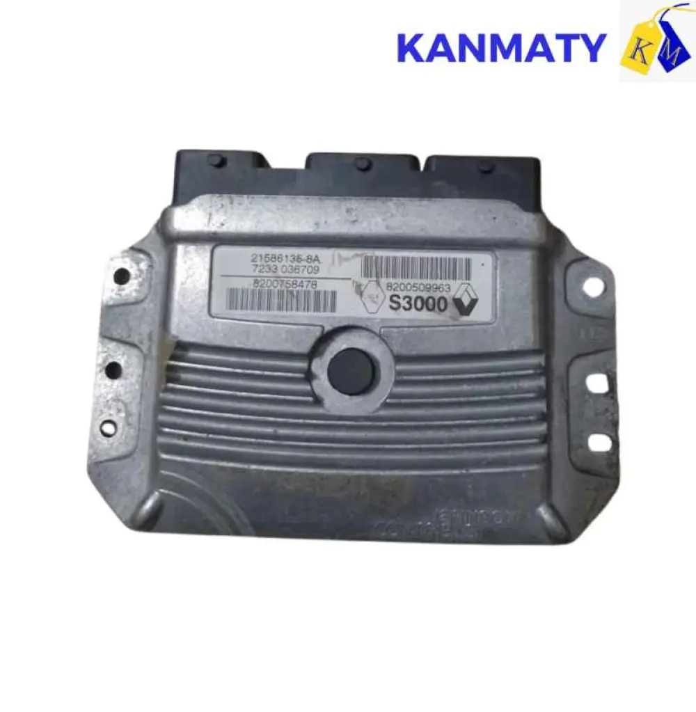Renault Valeo 2007 ECU ECM OEM 21586135-8A 82 005 099 63 82 007 584 78 8200509963 8200758478 7233 036709 S3000 JOHNSON CONTROLS Calculateur moteur 