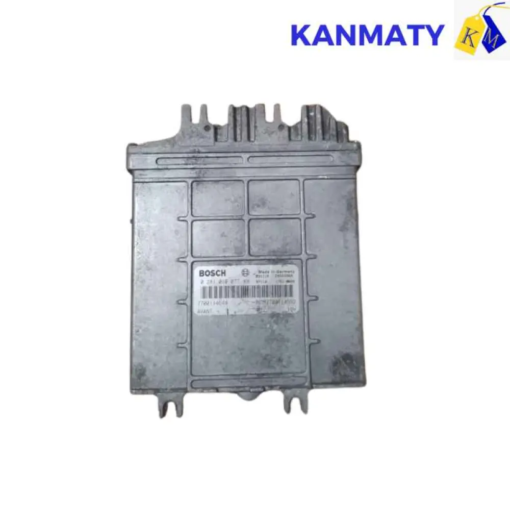 Renault Scenic 2003 1.9 DTI ECU ECM OEM 0 281 010 077 7700114644 HOM7700111552 28SA3960 BOSCH Calculateur moteur 