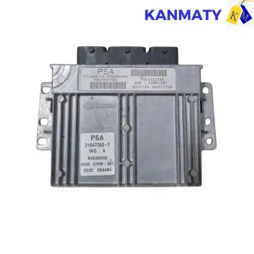 Peugeot Citroen 2003 1.4 ECU ECM OEM S2PM-381 PSA 964710101780 9642222380 PSA 21647360-2 Calculateur moteur 