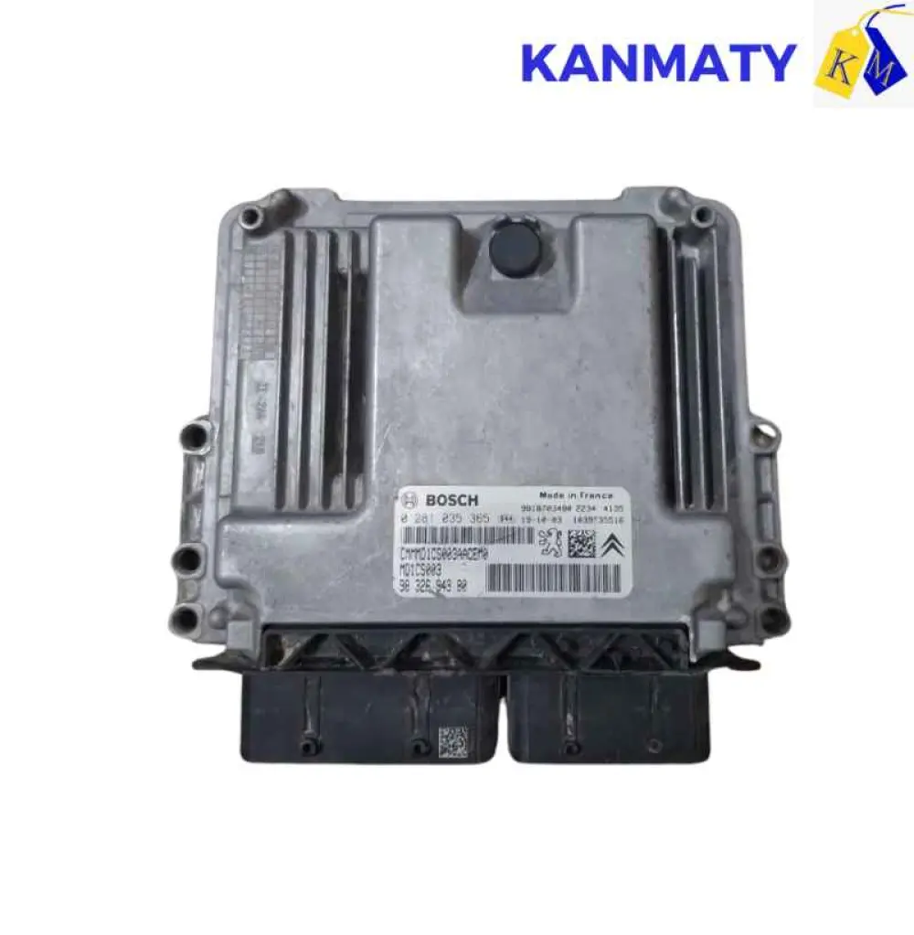 Peugeot Citroen 2019 1.5 HDI ECU ECM OEM 0 281 035 365 98 326 943 80 9818703480 MD1CS003 BOSCH Calculateur moteur 
