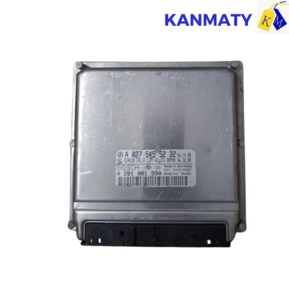 MERCEDES W168 A-KLASA 170 2000 1.2 CR ECU ECM OEM 0 281 001 990 A 027 545 52 32 0281001990 A0275455232 ED0019 BOSCH Calculateur moteur  
