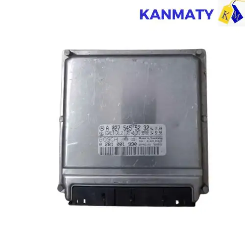 MERCEDES W168 A-KLASA 170 2000 1.2 CR ECU ECM OEM 0 281 001 990 A 027 545 52 32 0281001990 A0275455232 ED0019 BOSCH Calculateur moteur  