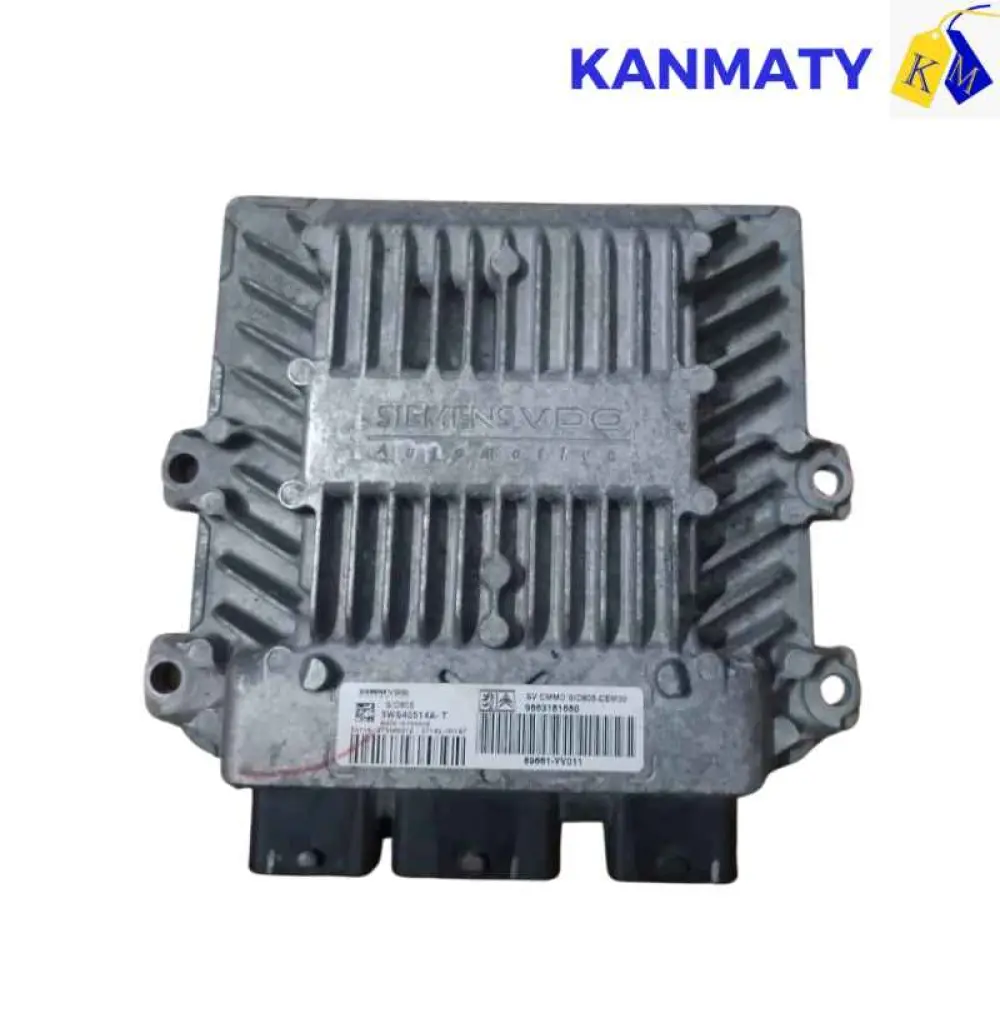 CITROEN C2 C3 2007 1.4 HDI ECU ECM OEM SID805 5WS40514A-T 9663181680 89661-YV011 SIEMENS VDO Calculateur moteur 