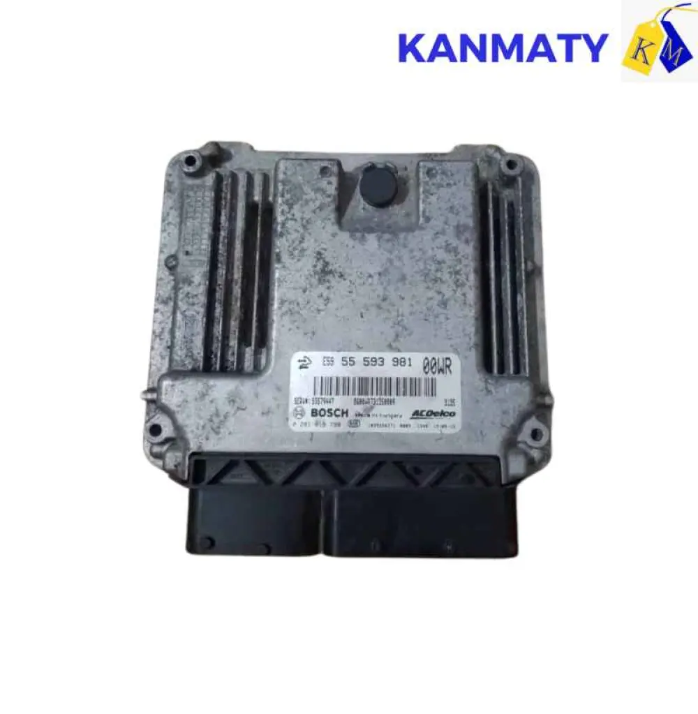 Opel Corsa D 2013 1.3 CDTI ECU ECM OEM 0 281 019 798 E59 55 593 981 00WR 55579447 0281019798 BOSCH ACDelco Calculateur moteur