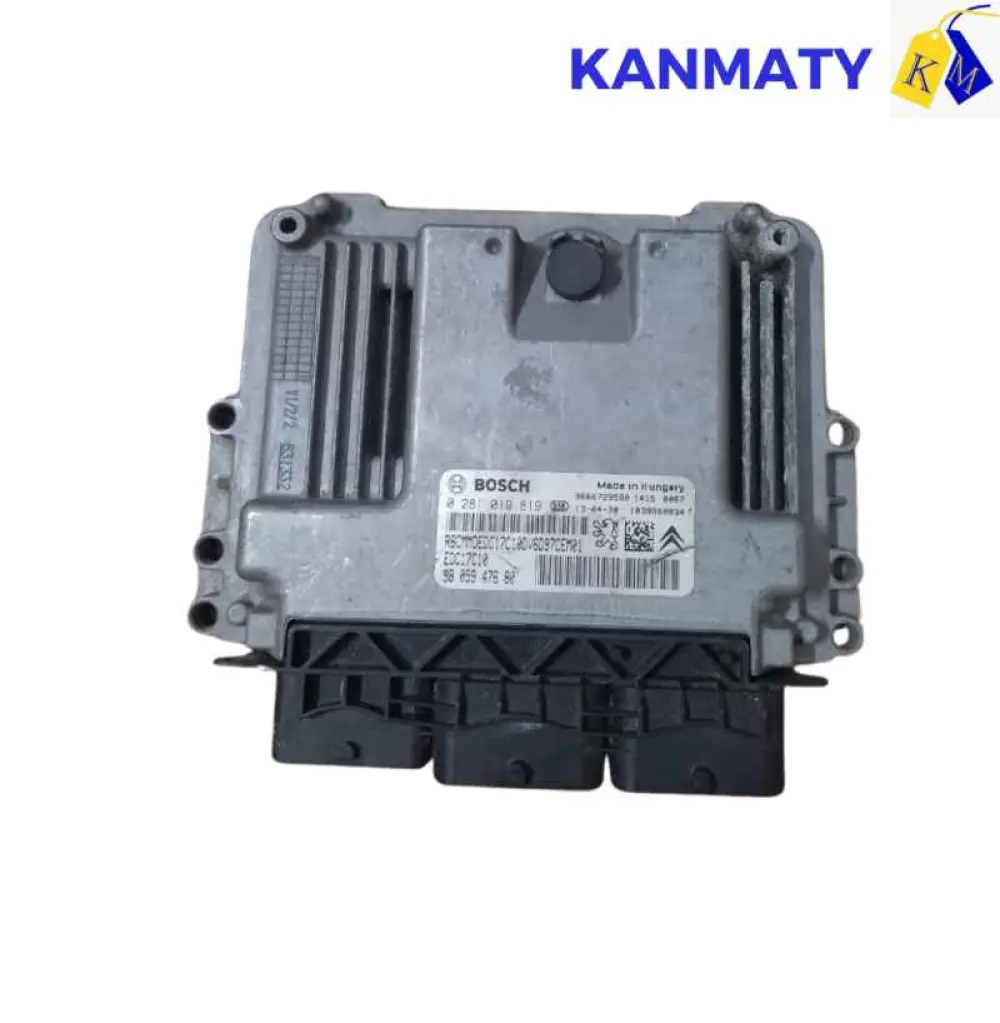 CITROEN C3 2013 1.6 HDI ECU ECM OEM 0 281 019 819 98 059 476 80 9666729580 EDC17C10 BOSCH Calculateur moteur