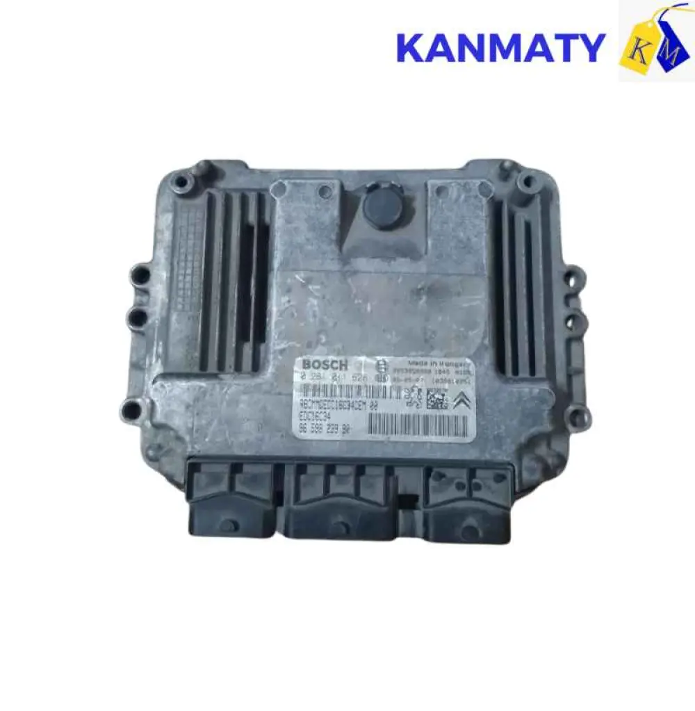 Peugeot Citroen 2005 1.6 HDI ECU ECM OEM  0 281 011 628 96 598 239 80 1039S10351 EDC16C34 BOSCH Calculateur moteur  