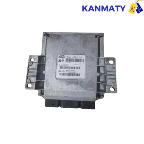 Peugeot 206 2005 1.1 ECU ECM OEM IAW 48P2.76 HW 9645989480 SW 9652488080 SW 16.495.074 HW 16. 623. 004 MAGNETI MARELLI