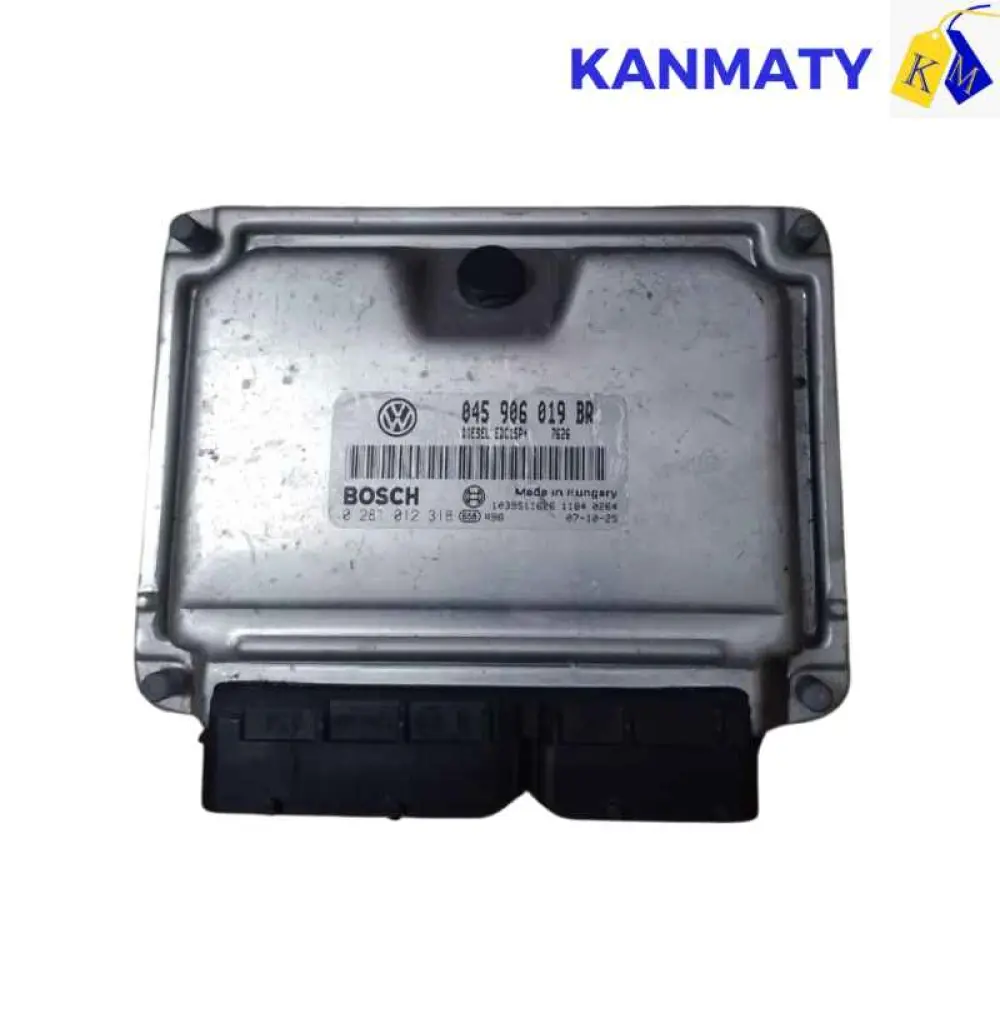  Volkswagen Seat, Skoda 2006 1.4 TDI ECU ECM 045 906 019 BR 0 281 012 318 1039S11626 EDC15P+ BOSCH Calculateur moteur