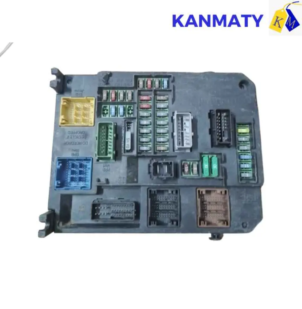 Boîte à fusible Peugeot Citroen Module BSI 2015 1.6 Blue HDi ECU ECM 9806687980 01 A2C3884870100 A2C53383165 BSI Q04-01 Continental