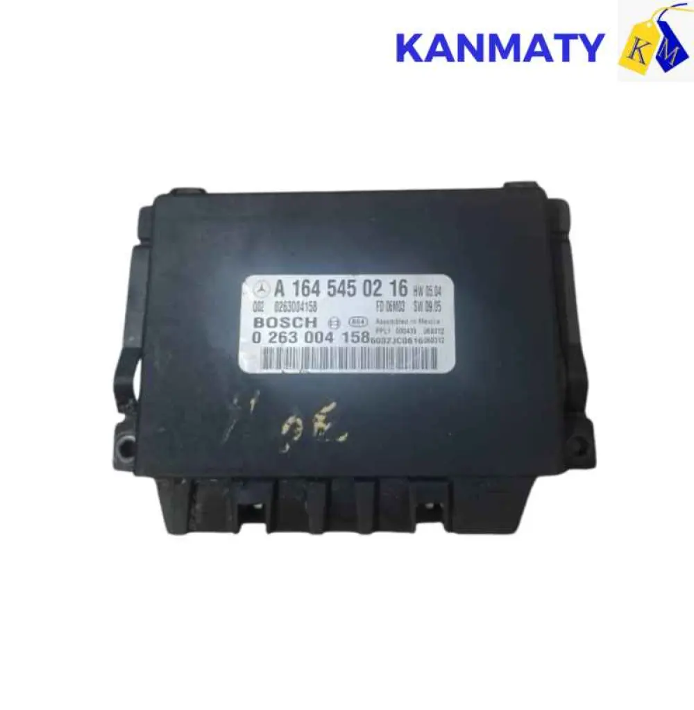 Module confort Parktronic PDC MERCEDES ML 2005-2011; 320 CDI; BOSCH 0 263 004 158, 0263004158, A 164 545 02 16, A1645450216, FD 06M03