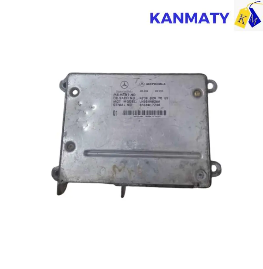 Module de commande vocale pour ordinateur Mercedes W221 A230 820 70 26/ A2308207026/ 216229/ Q1 Motorola