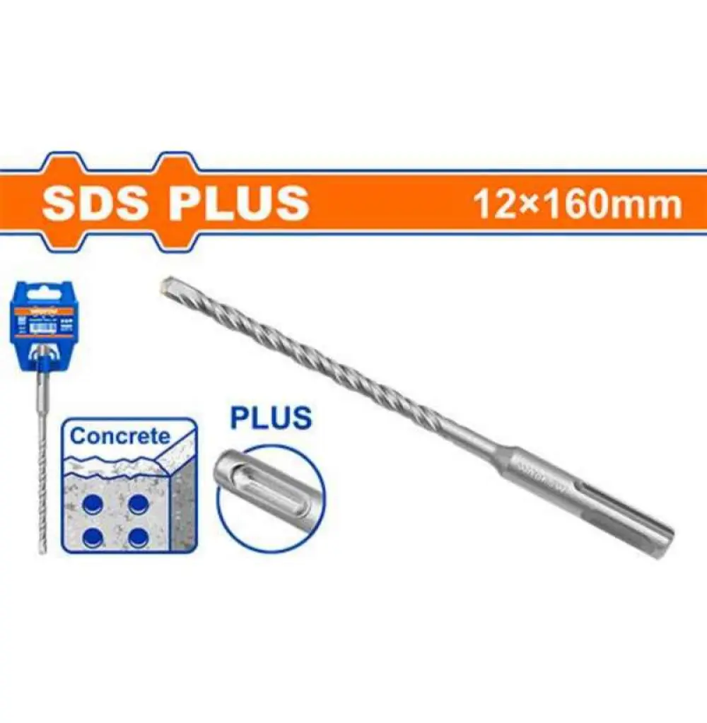 WHD1208 Forêts Béton pour perforateur SDS Plus, 12x160mm