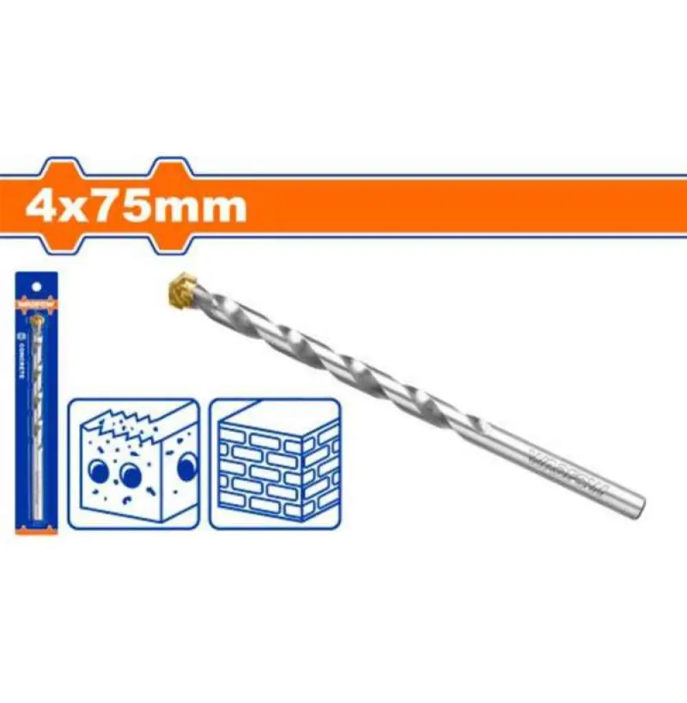WMJ1K02 Foret béton, 4X75mm