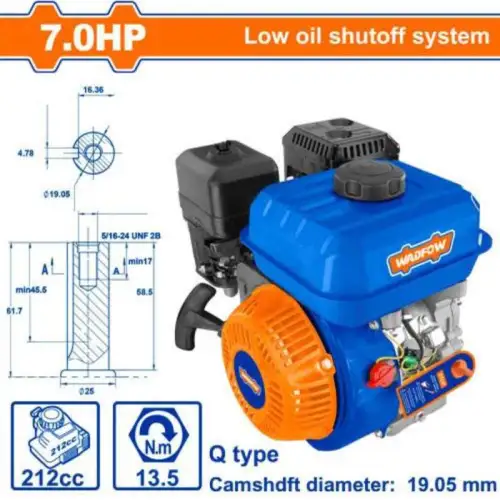WGNAA170Q Gasoline engine, Moteur Universal pour Pompes et Compressors