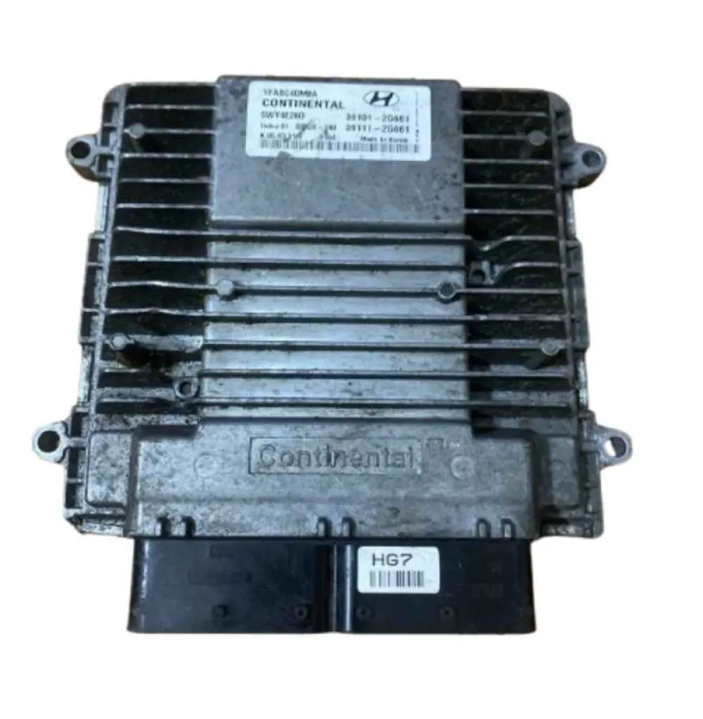 Module de commande du moteur HYUNDAI SONATA 2014 ECU ECM PCM 5WY4E26D / 39101-2G661, 39111-2G661, SIM2K-240, HG7, X661