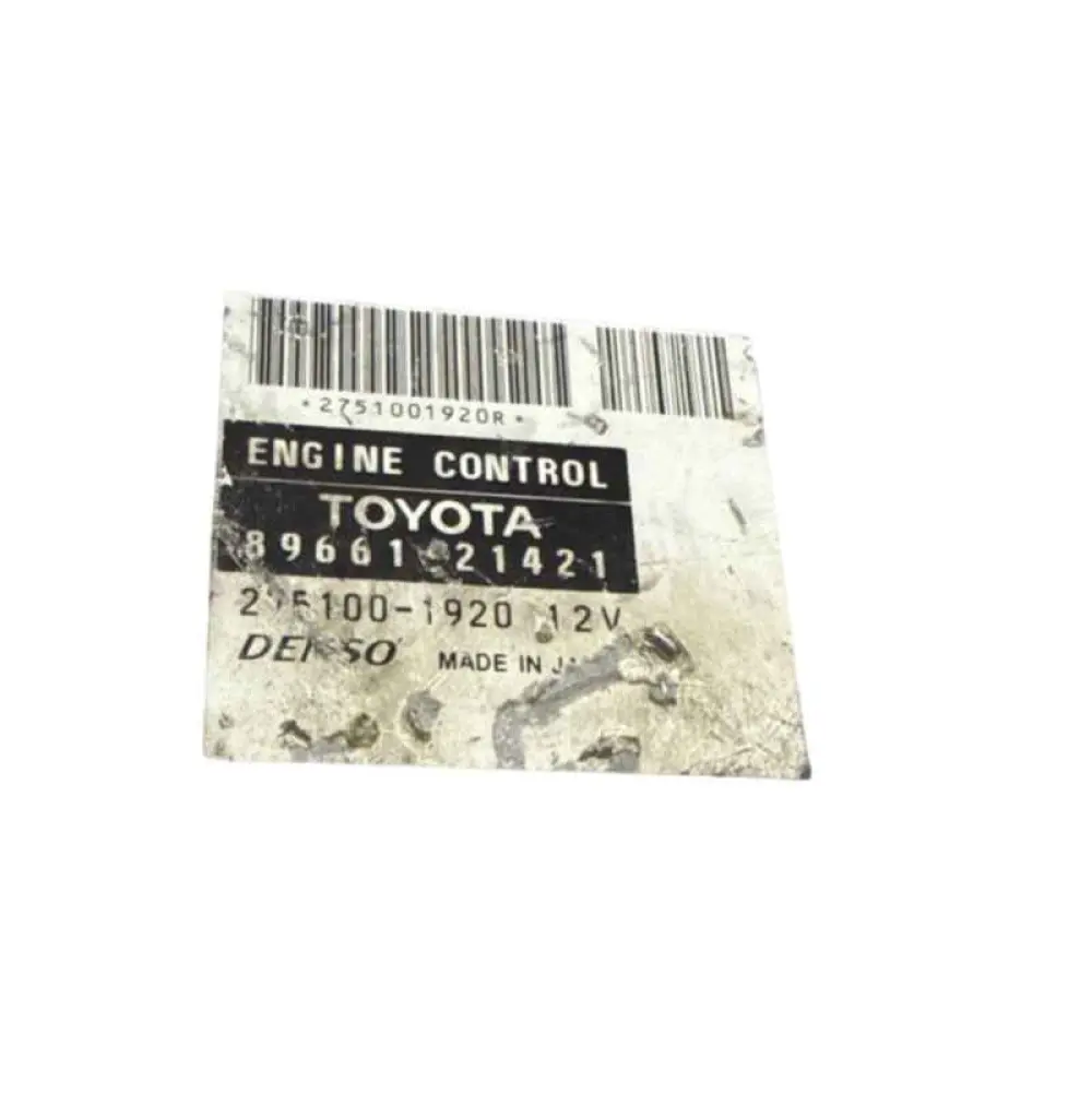 SCION 2005-2006 2.4L ECU ECM OEM 89661-21421 TN275100-1920 F0-380 F0380 DENSO Calculateur moteur