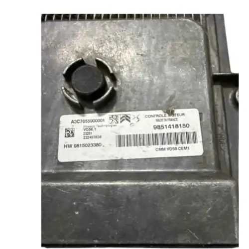 Citroen C3 MK3 2021-2023 1.2 Essence A3C7055900001 / HW 9815023380 / CMM VD56 CEM1, Calculateur moteur 
