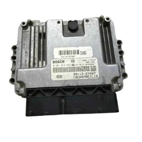 KIA CARENS 2.0 CRDI BOSCH 0 281 014 568, 39113-27487, D06, CALCULATEUR MOTEUR 