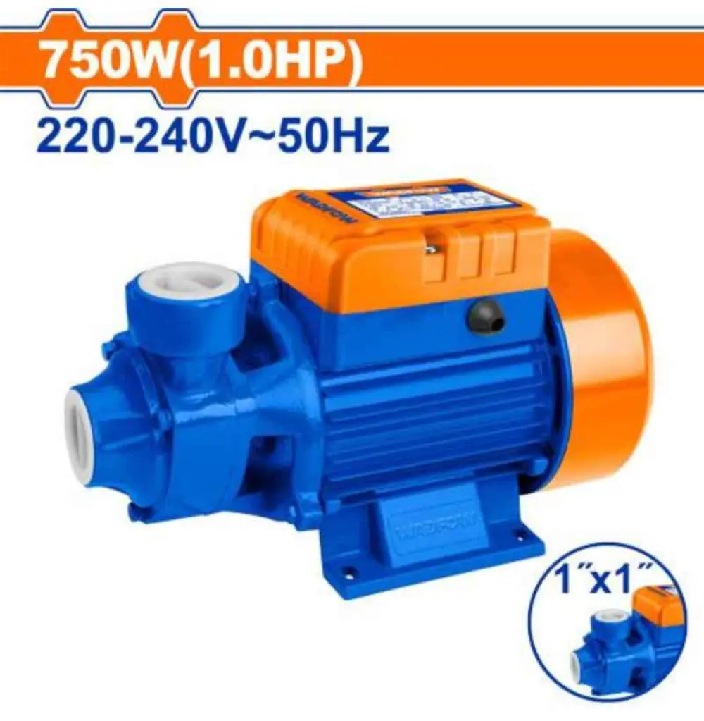 WWPVA03 Pompe périphérique, 750 W (1,0 HP), 220-240 V ~ 50 Hz.