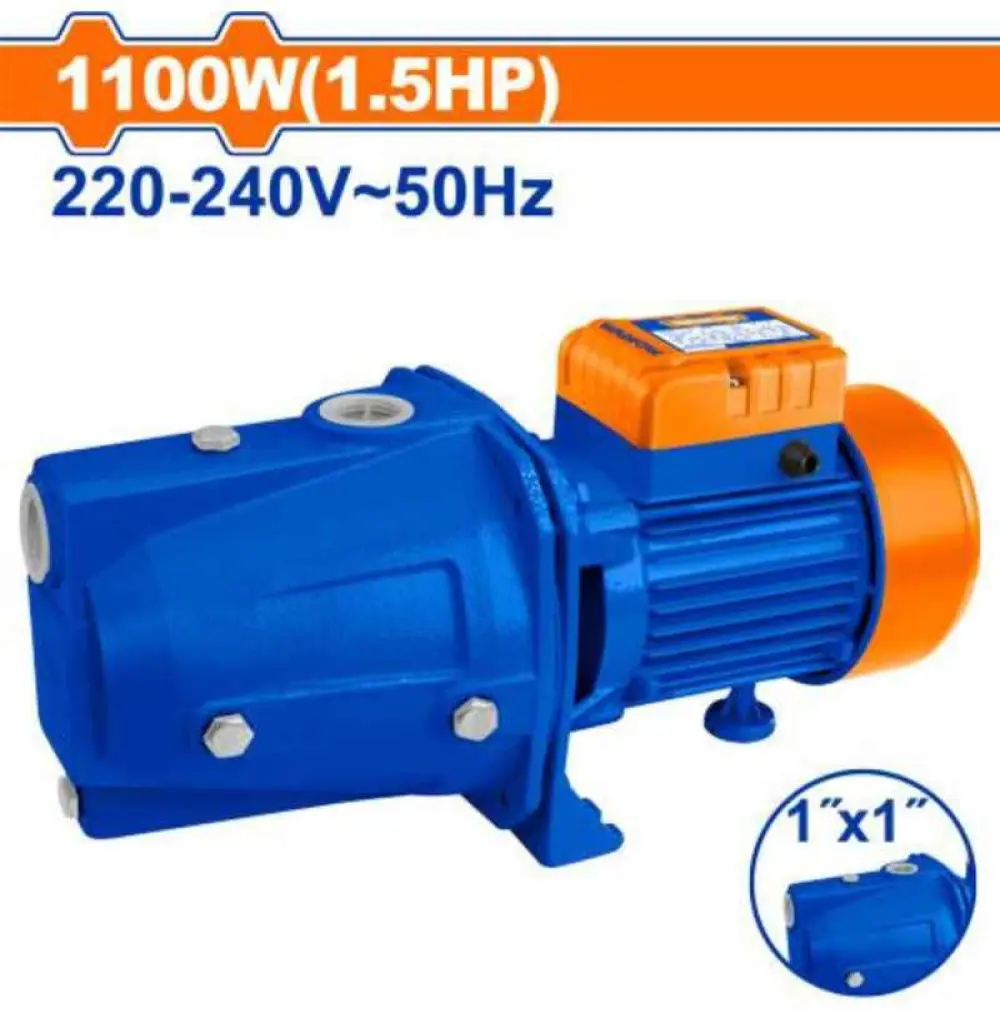 WWPJA04 Pompe périphérique, 1 100 W (1,5 HP), 220-240 V ~ 50 Hz.
