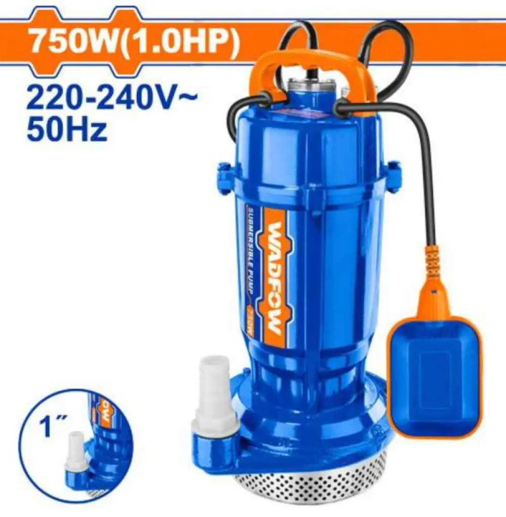 WWPQA03 Pompe Submersible, 750 W (1,0 HP), 220-240 V ~ 50 Hz