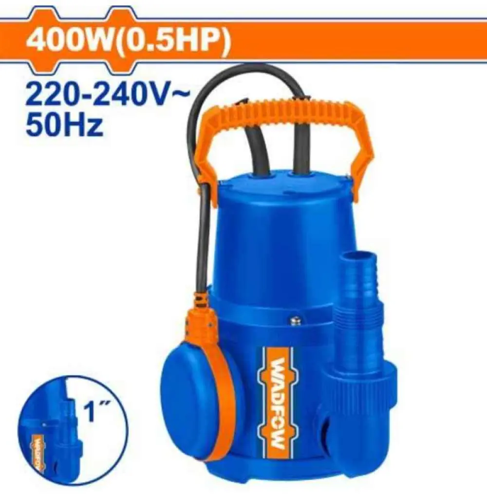 WWPFQ01 Pompe Submersible, 400W(0.5HP), 220-240 V ~ 50 Hz