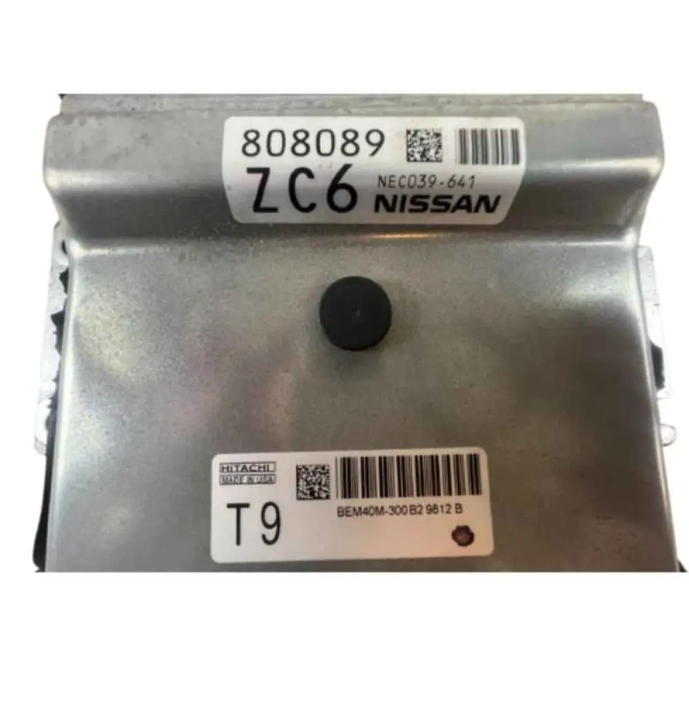  Nissan Rogue 2,5 L 2018-2020 ECU ECM PCM BEM40M-300 B2 NEC039-641 / 828608 ZC6 T9 Calculateur moteur