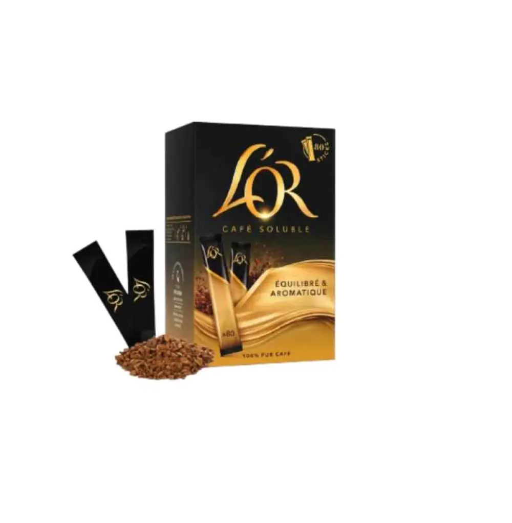 CAFE L'OR SOLUBLE 25 STICKS