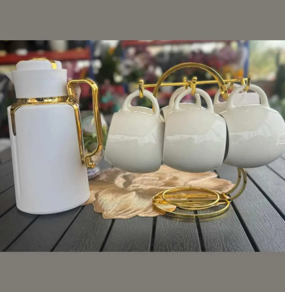 Ensemble de 7PCS d'un service à café ou à thé