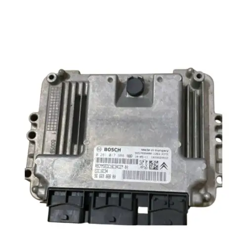 CALCULATEUR MOTEUR PEUGEOT 206 1.4 HDI BOSCH 0 281 012 528 0281012528 96 634 756 80 9663475680 9657699480 EDC16C34