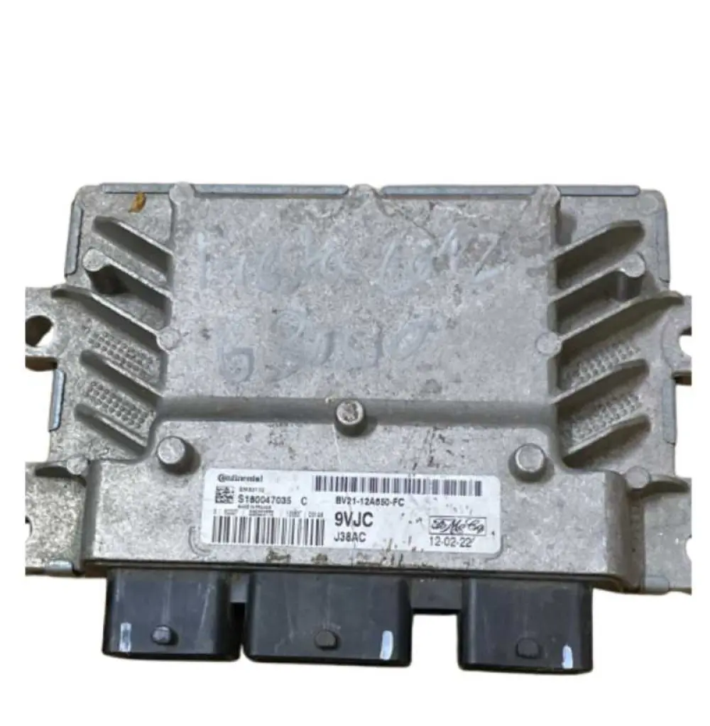 CALCULATEUR MOTEUR FORD FIESTA 2012  S180047035C, S180047035 C, BV2112A650FC, BV21-12A650-FC 9VJC