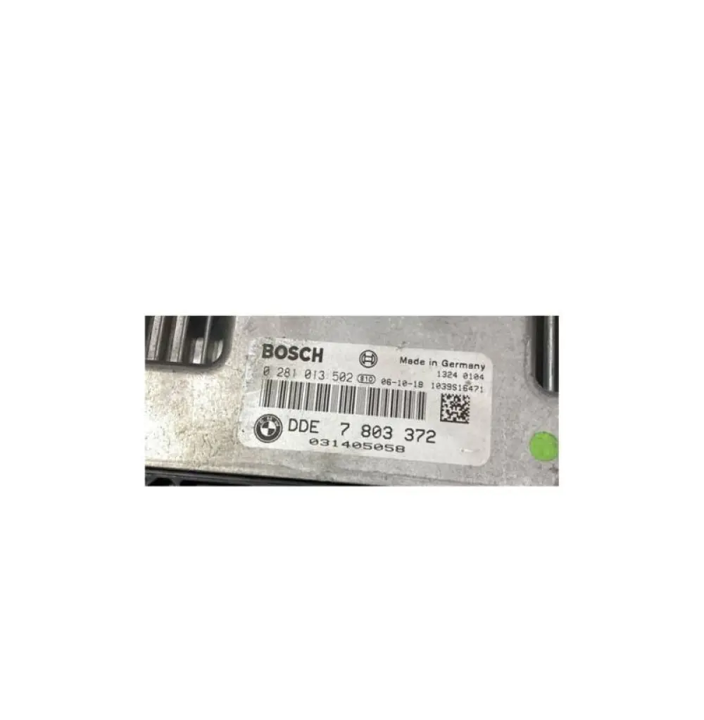CALCULATEUR BMW SERIE 1 118D BOSCH EDC16C35 0281013502 / DDE 7 803 372