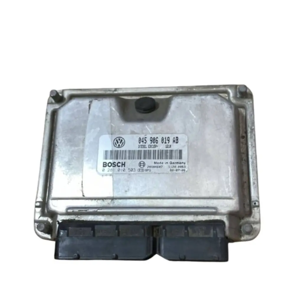 CALCULATEUR MOTEUR VW VOLKSWAGEN POLO 1.4 TDI BOSCH 0281010503, 0 281 010 503, 045906019AB, 045 906 019 AB