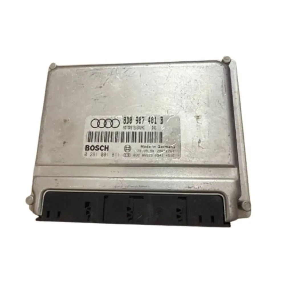  Audi A4 2.5TDI 0281001811 0 281 001 811 8D0907401B 8D0 907 401 B BOSCH Calculateur moteur