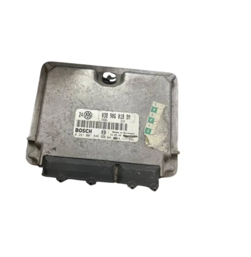 CALCULATEUR MOTEUR VW VOLKSWAGEN GOLF BORA 1.9 TDI AHF 038906018BM, 038 906 018 BM BOSCH 0281001846, 0 281 001 846