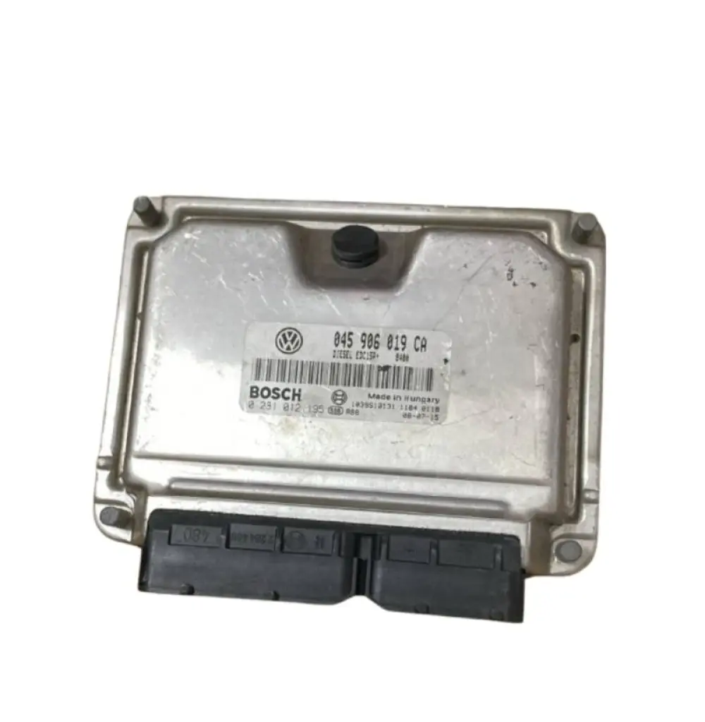 VOLKSWAGEN POLO 1.4 TDI BOSCH 0 281 012 195, 0281012195, 045 906 019 CA, 045906019CA CALCULATEUR MOTEUR 