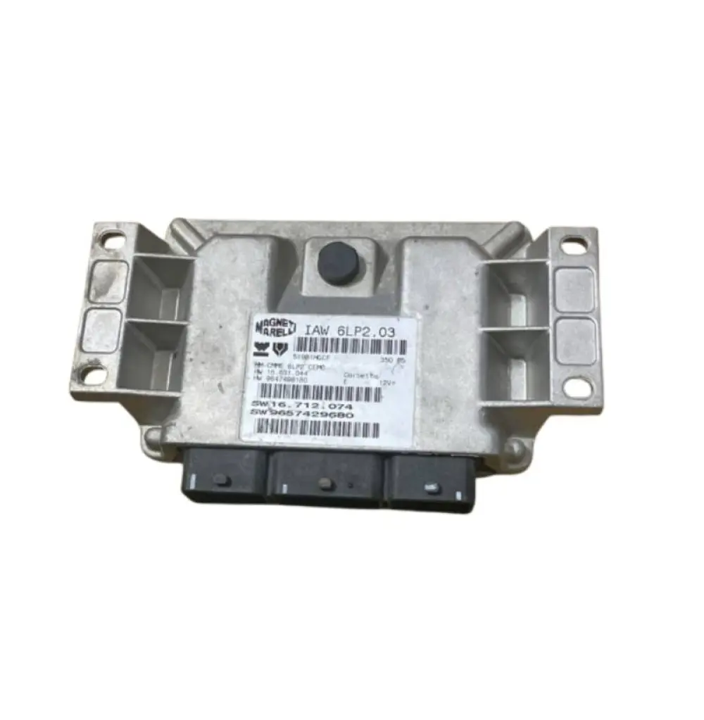 PEUGEOT 206 1.4 IAW 6LP2.03 SW9657429680 HW9647498180 Calculateur moteu