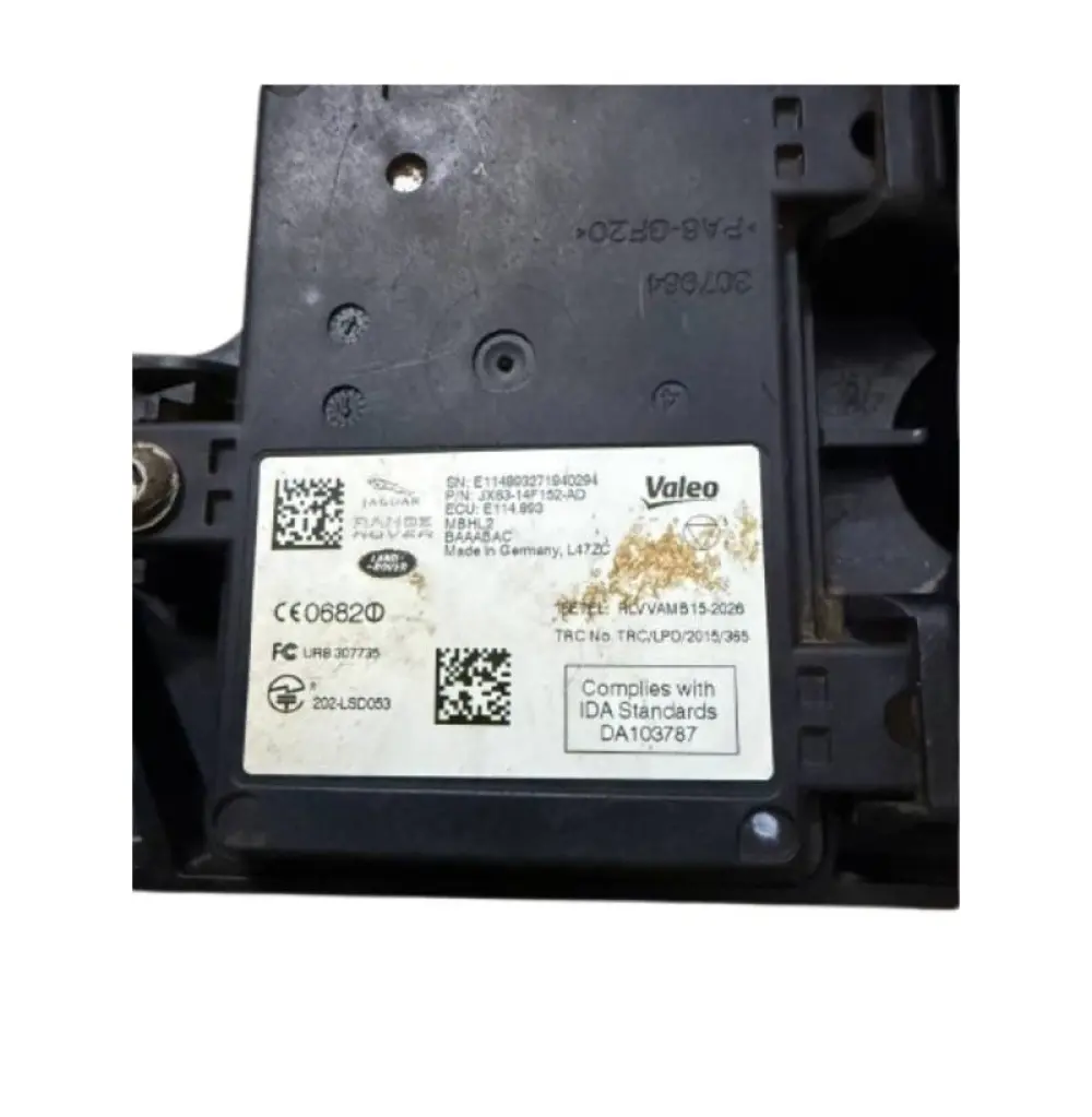 Capteur radar RANGE ROVER VELAR L560 JAGUAR F-PACE X760  JX63-14F152-AD 202-LSD053 / 202LSD053 / E114893 JX6314F152AD VALEO