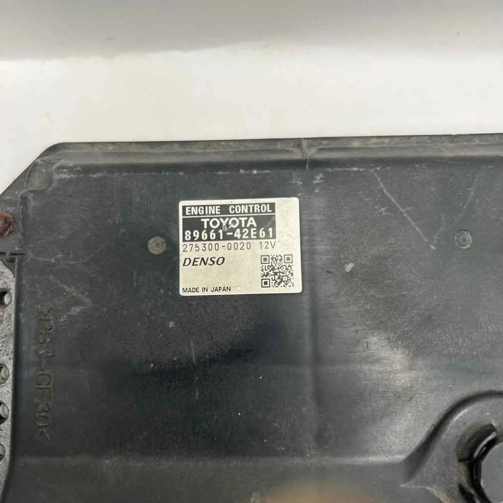  Calculateur moteur 89661-42E61, 2008 TOYOTA RAV4 2.4L ECM ENGINE COMPUTER PCM ECU